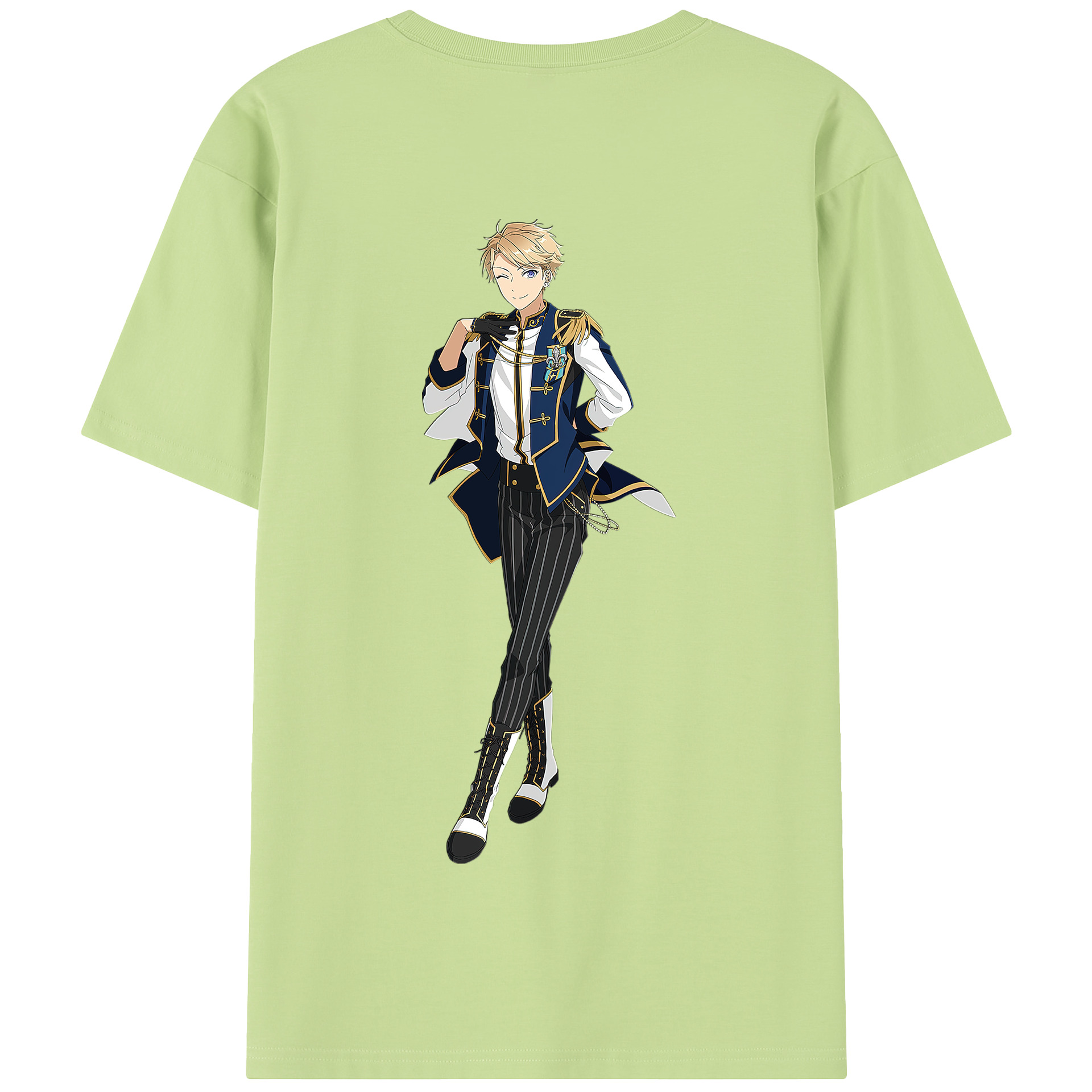 （画像用） あんさんぶるスターズ! Ensemble Stars 綿100％半袖Tシャツ（背面プリント）